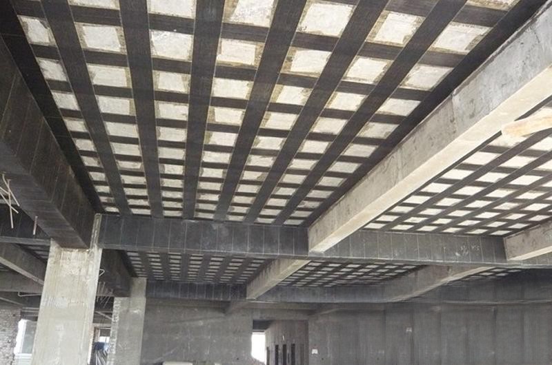 东方碳纤维布楼板加固施工